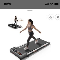 Elseluck Under Desk Walking Pad Treadmill