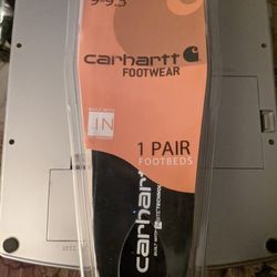 Carhartt Footwear Footbeds Insoles. Size 9-9.5