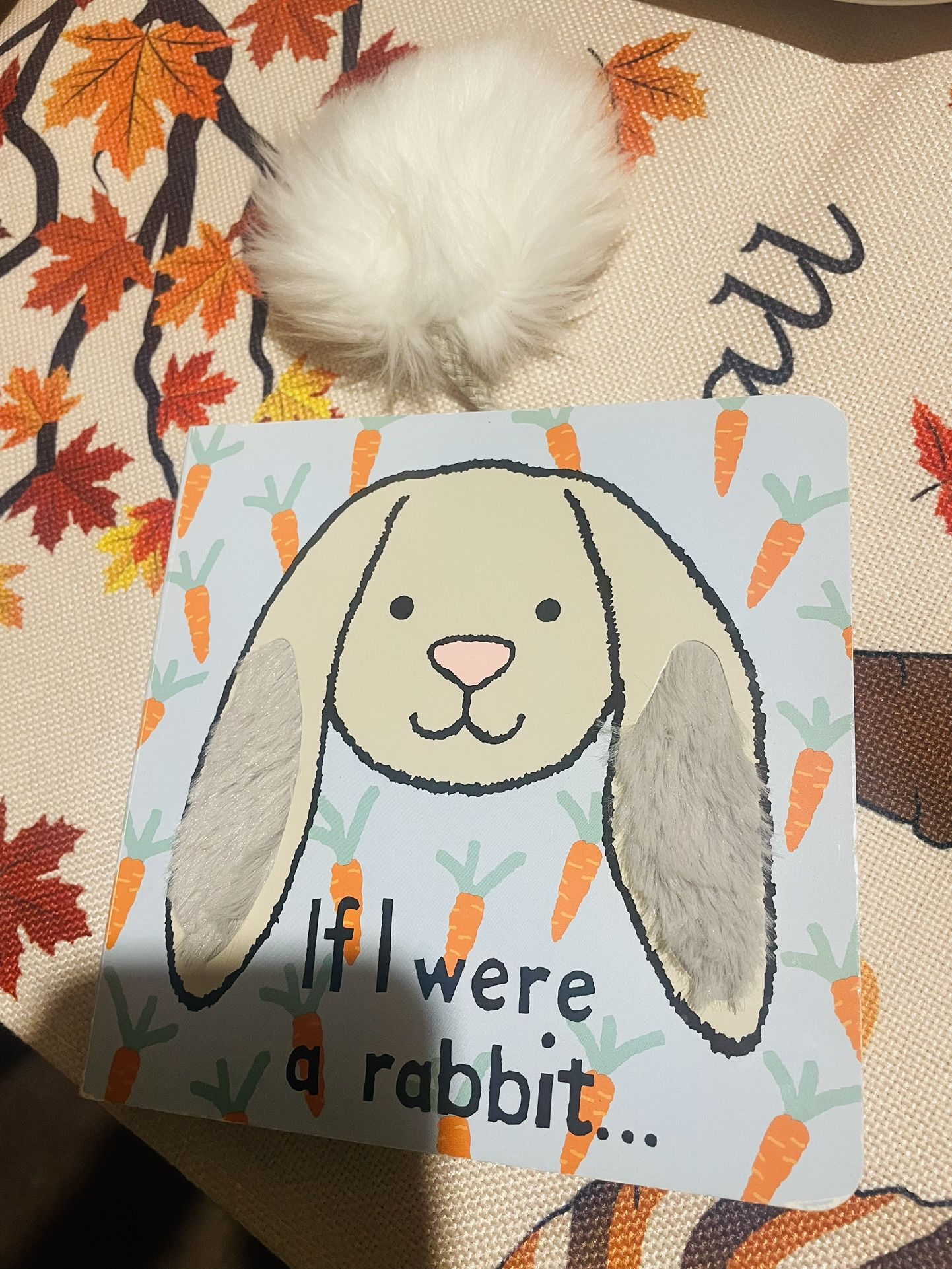 New JellyCat Rabbit Board Book