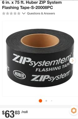 ZIP System Flashing Tape 6in x 75ft