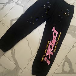 Sp5der P*NK Sweatpants