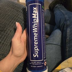 SupremeWhipMax Whipped Cream Chargers - Pure Culinary Gas - 0.95 L (580 gram) 