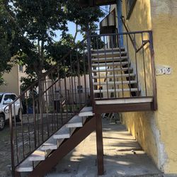 Stairs And Railing