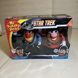 Star Trek Mr. Spock & Uhura  2013 Mr Potato Heads Brand New 