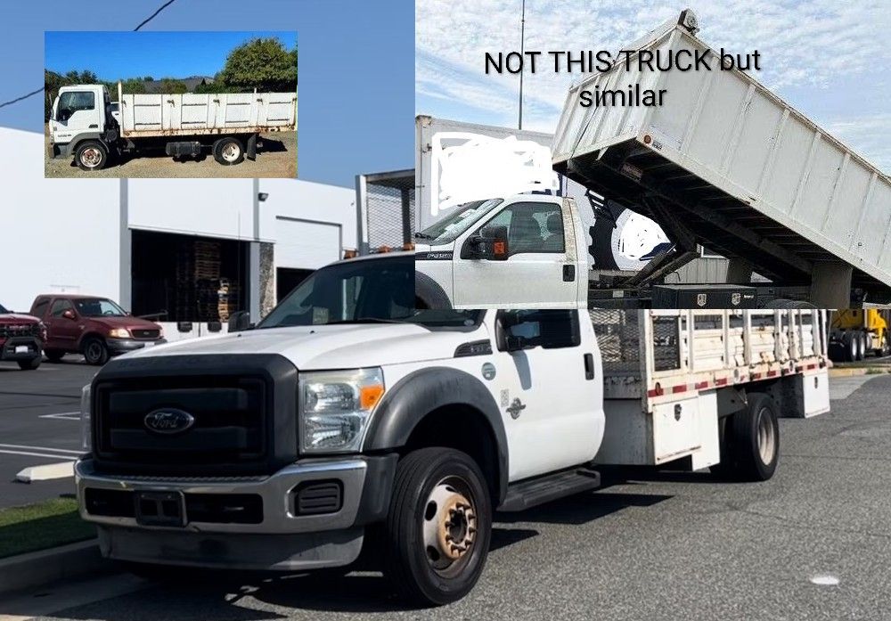 2014 Ford F-450 Hd Heavy Duty 16ft Bed 6.7 Turbo Diesel DRW Only 155k Mi CA CARB OK No Problem Registration Ok In California