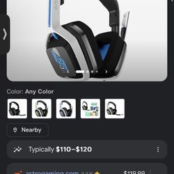 Astro A20 Gaming Headphones PS5