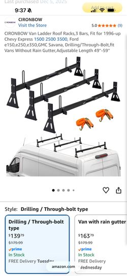 Roof rack - new in box
