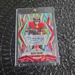 2025 Panini Phoenix Bucky Irving Autograph Card 08/10