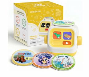 Seedpace Kids Interactive Audio Player — Storytelling Toy for Ages 3–8