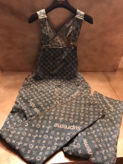 LOUIS VUITTON MONOGRAM PATCHWORK DENIM HOODIE for Sale in Beverly Hills, CA  - OfferUp