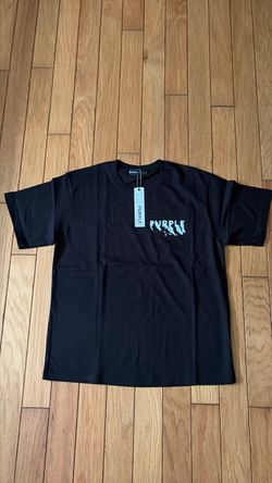 Purple Brand Black Graphic T-Shirt