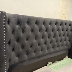 California King Bed Frame Box Springs included