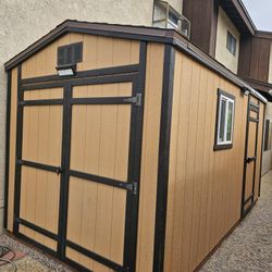 Custom Made Solid Wood Shed 8' x 15'