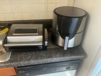 INDOOR GRILL AND AIR FRYER