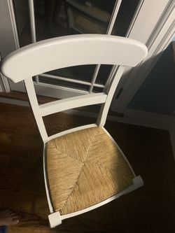 Wooden Chairs Wicker Seat Great Condition!!