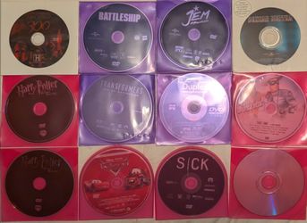 $1 EACH DVD Movies, These DO NOT have cover or standard case