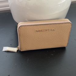Michael Kors Small Leather Wallet, New