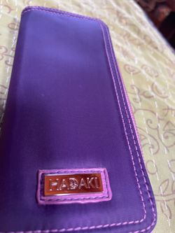 Hadaki purple wallet