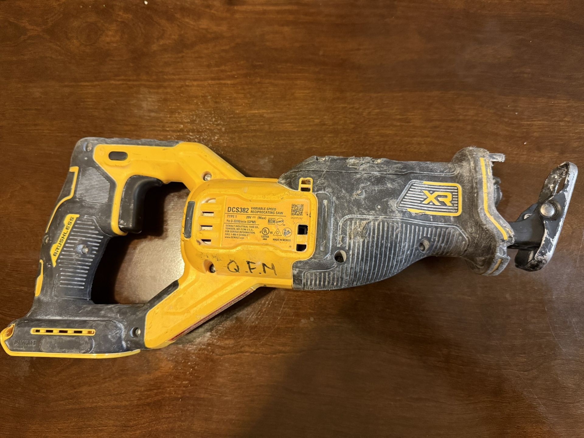 Dewalt XR Sawzall 