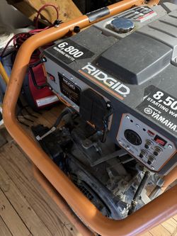 Rigid Yamaha 6800 Watt Generator