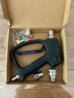 Brand new short pressure washer gun