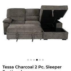 Sofa Bed 2pc Sleeper Sectional 