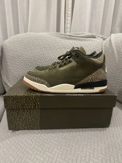 Jordan 3 - Olive - Family Affair - New - Receipt - 8.5M