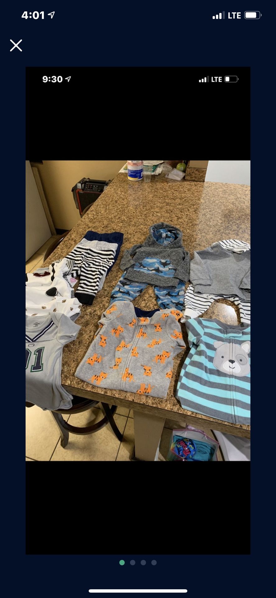 REALLY NICE INFANT BOYS SIZE 3-6 MONTH LOT