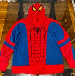 SUPERMAN MEN COSTUME HODDIE WITH MASK SIZE L