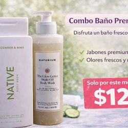 Combo De Javon Para Tu Cuerpo