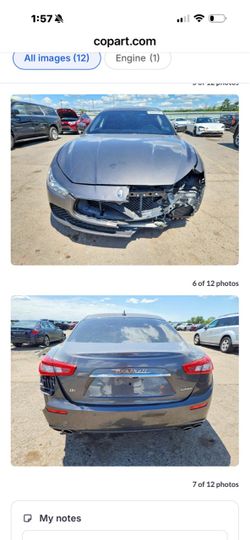 2015/2019 Maserati Ghibli s parts
