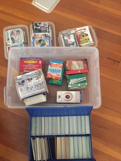 Boxes of random cards