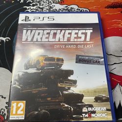 Ps5 PlayStation 5 Wreckfest Physical Disc