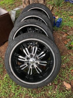22 inch wheels and tires, 509 Panther wheels