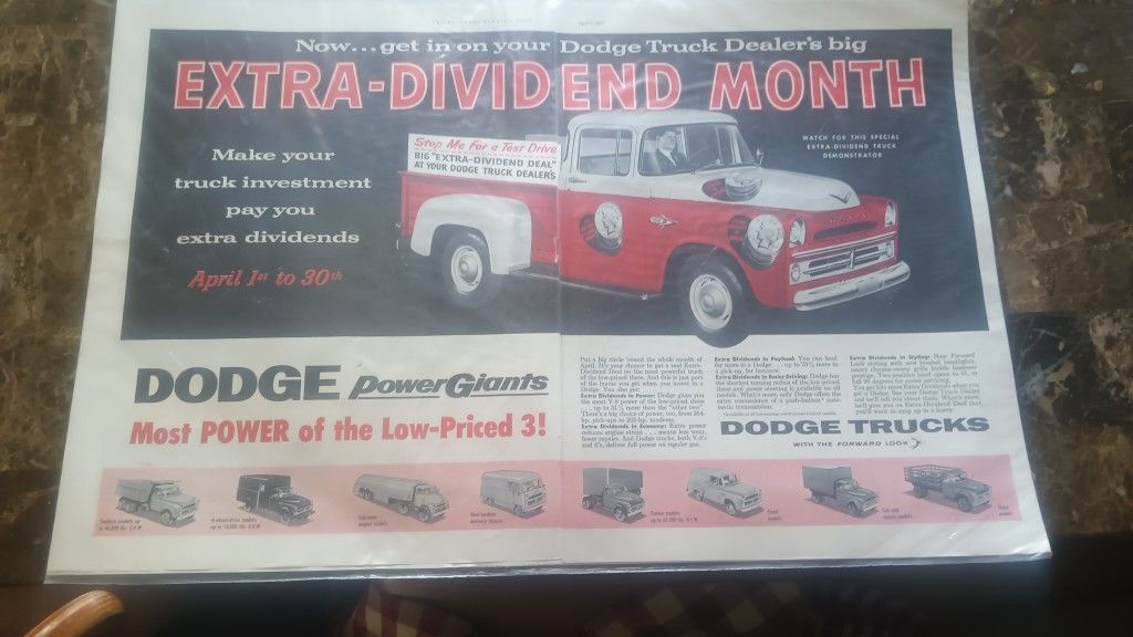 1950s Print Ads From Washington Post