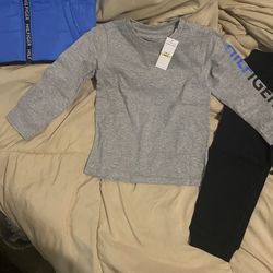 Brand New Kids Designer Outfit Sets (Nike, Calvin Klein, Timberland) – Size 4