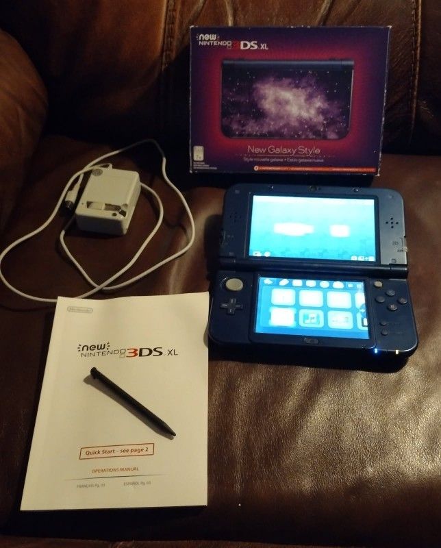 Purple Galaxy Edition Handheld 3ds Xl
