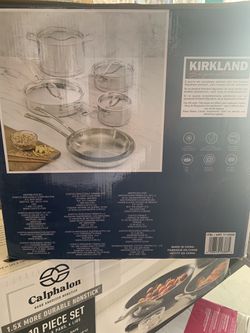 Kirkland Signature 10-Piece 5-ply Cookware Set 