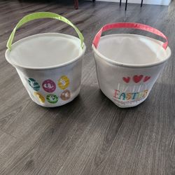 Canvas Easter Baskets