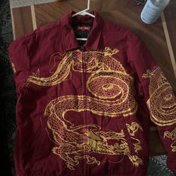 Supreme Red Dragon Work Jacket