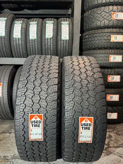 (2) 275/60/20 Goodyear