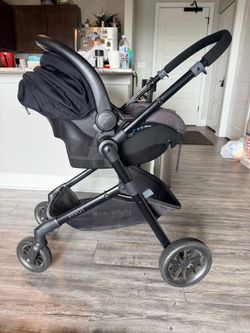 3 in 1 infant Travel System with LiteMax Preemie and Infant Car Seat- car seat, stroller and bassinet seat.