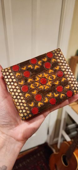 Polish Wooden Trinket Box