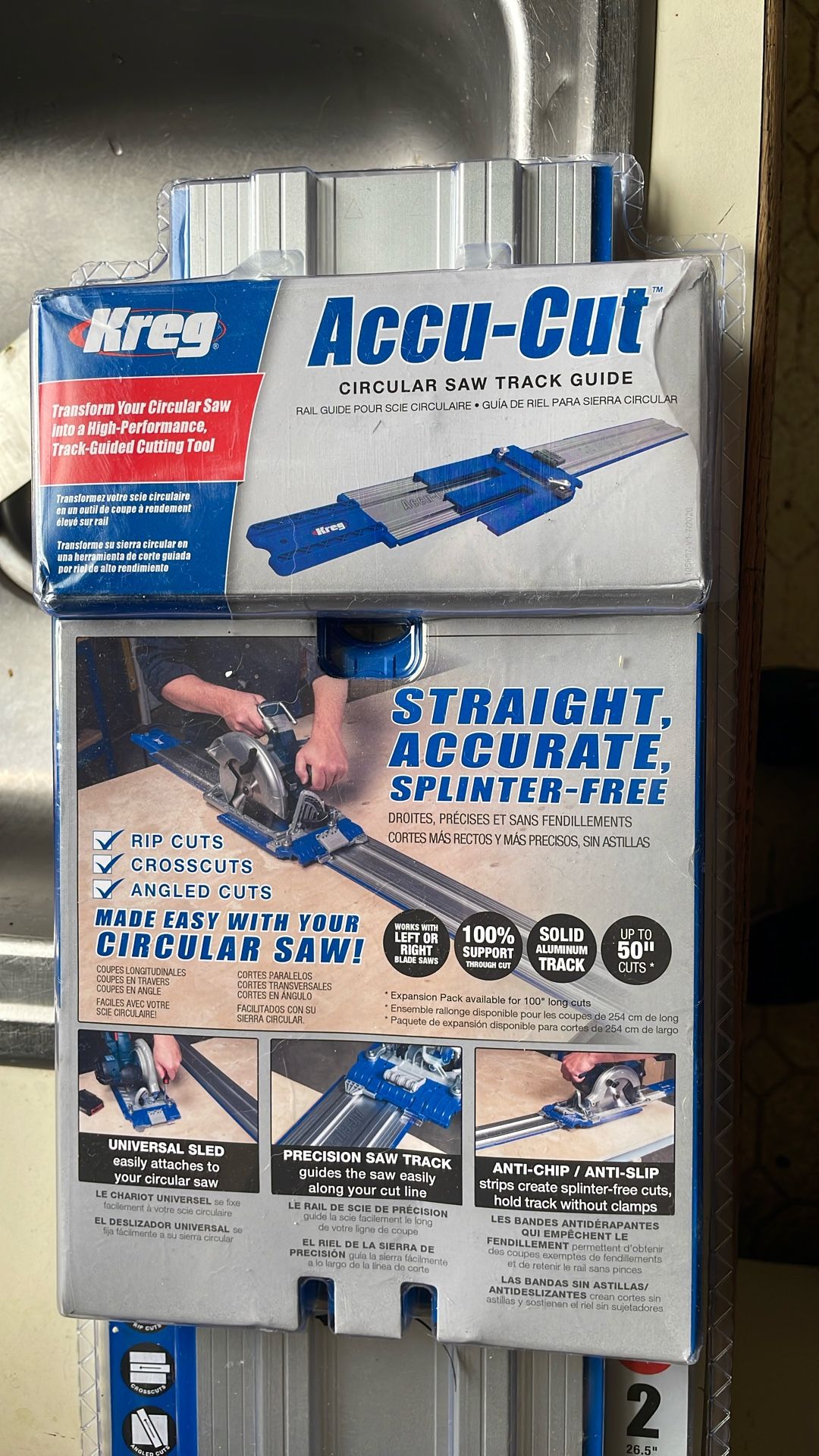 Kreg Accu-cut Circular Saw Slide Jig
