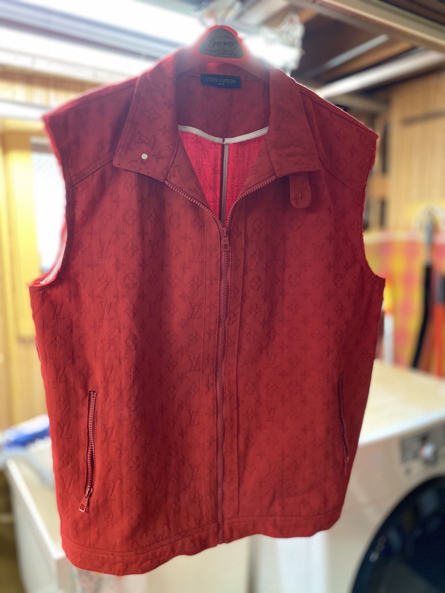 Louis Vuitton Red Vest Jacket