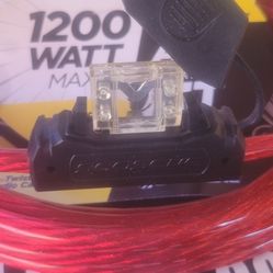 Scosche Amp Battery Wire With Fuse