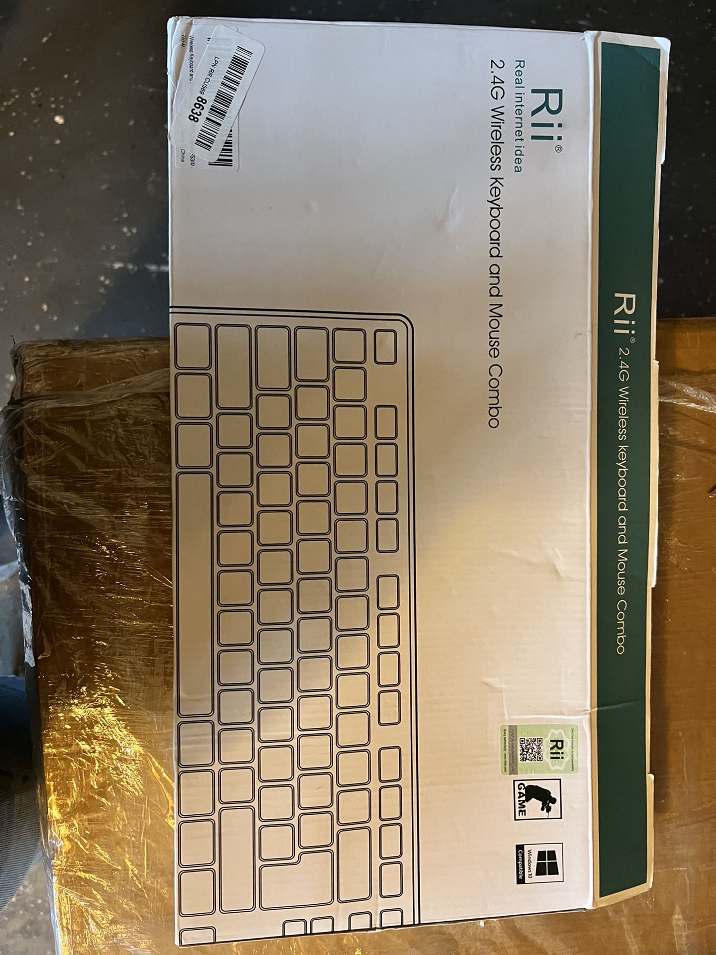 Rii Wireless Keyboard And Mouse Combo