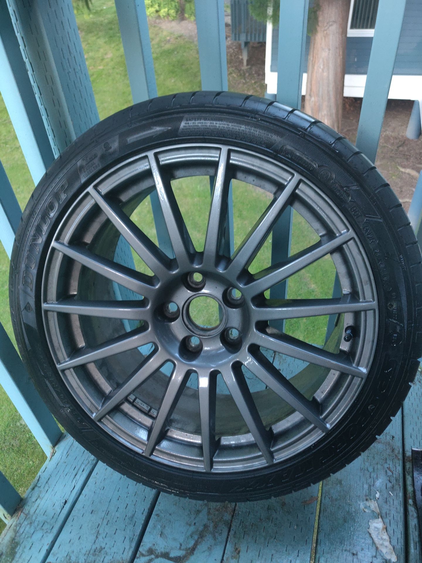 Spare Rim and Tire