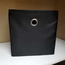 Stylish Black Storage Cube