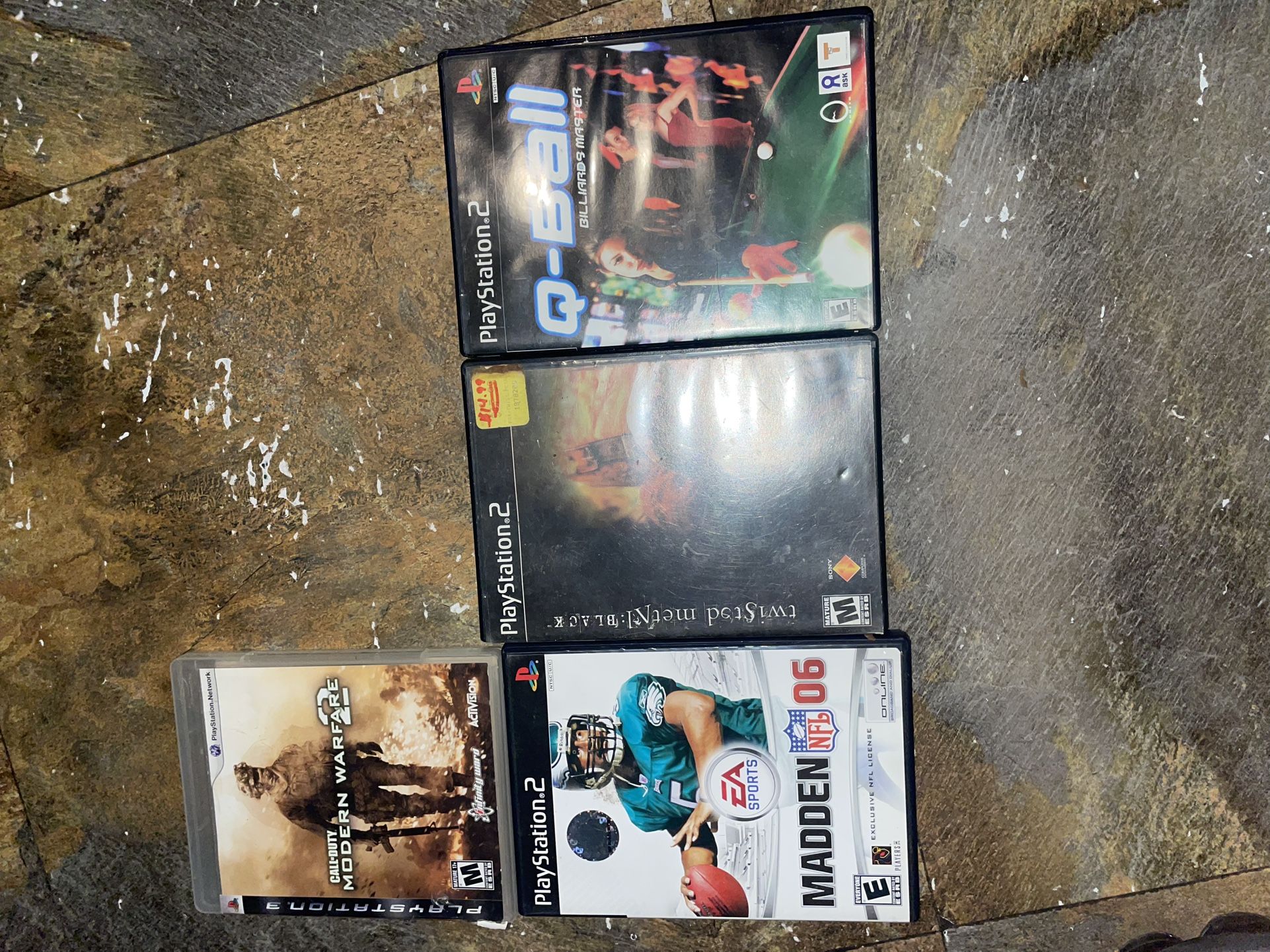 3 Play Station 2 Games 1 PS3 Game 10 Each